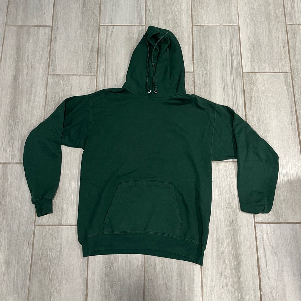 Simple Green hoodie #hoodie
